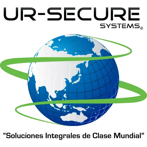 Globo terráqueo animado representando las soluciones globales de UR-Secure Systems